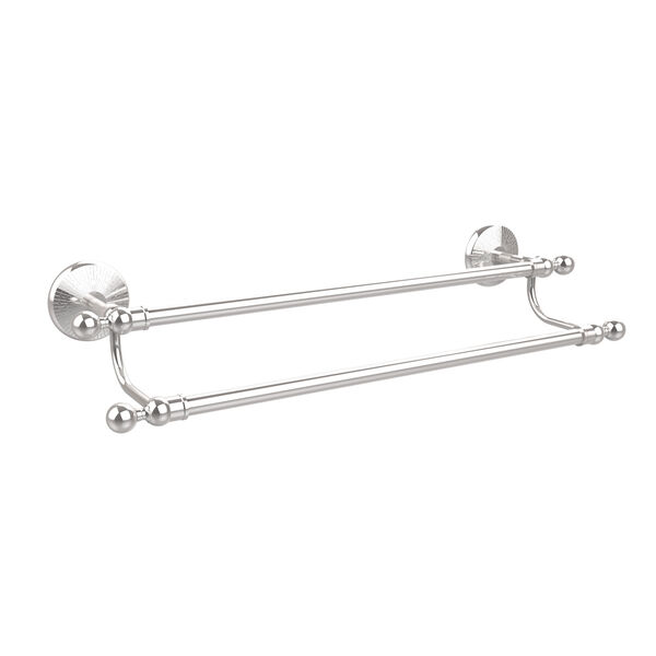 Monte Carlo Collection 36 Inch Double Towel Bar, Polished Chrome, image 1