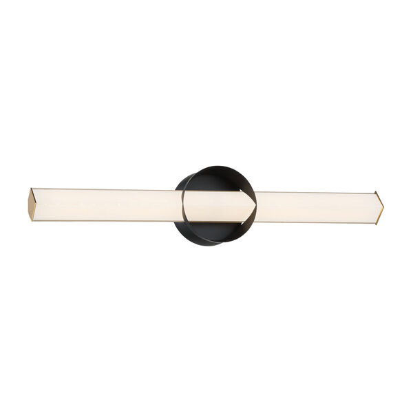 Inner Circle Coal and Honey Gold 24-Inch LED Wall Sconce - (Open Box), image 1