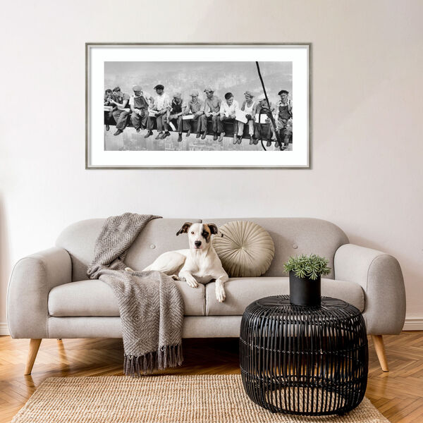 Charles C. Ebbets Silver 41 x 23 Inch Wall Art, image 4