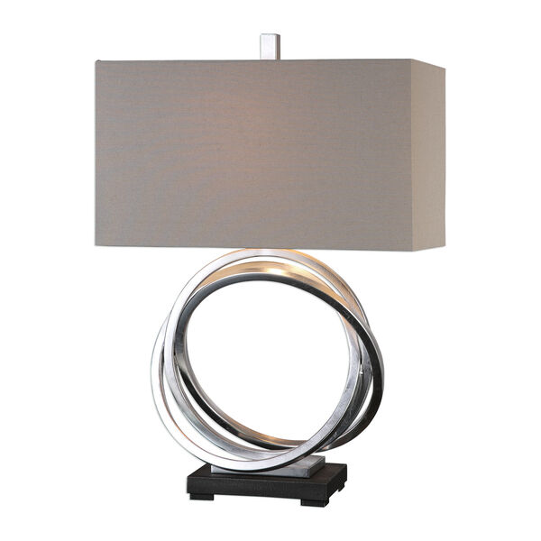 Soroca Silver Rings Lamp, image 1