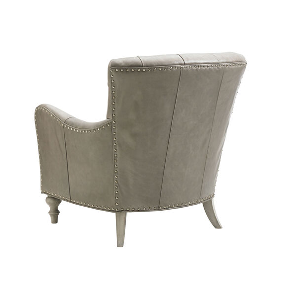Oyster Bay Beige Wescott Leather Chair, image 3