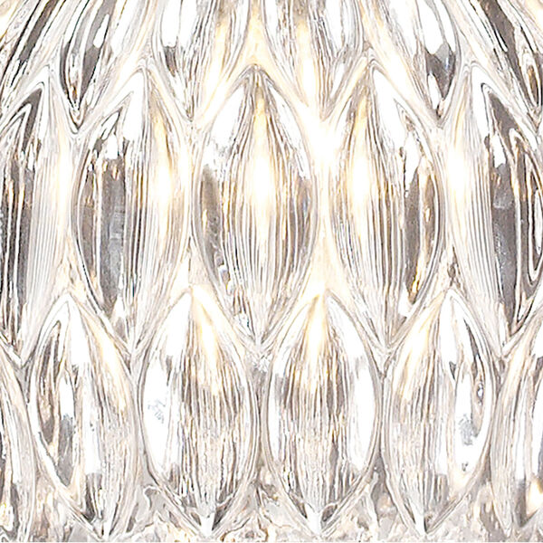 Kersey Satin Nickel 5-Inch One Light Mini Pendant, image 7