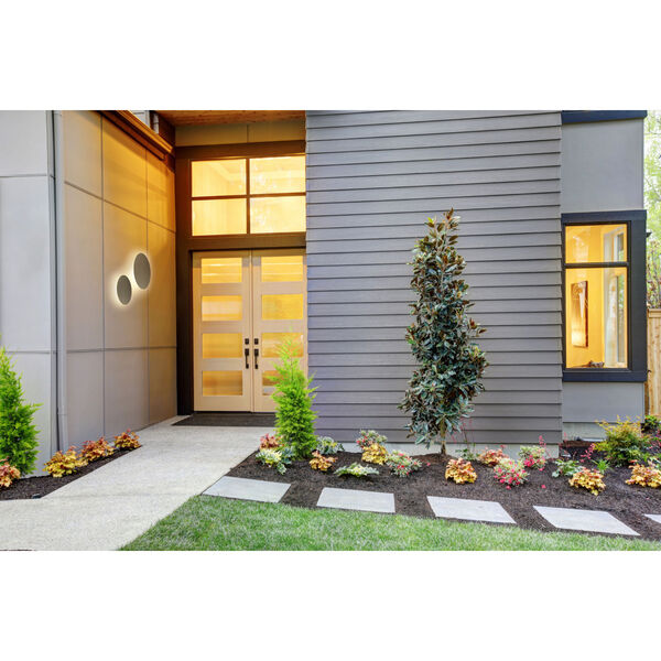Ramen White Oak 9-Inch LED Outdoor Wall Sconce, image 3
