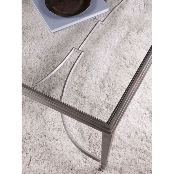 Metal Designs Argento Sangiovese Small Rectangular Cocktail Table, image 2