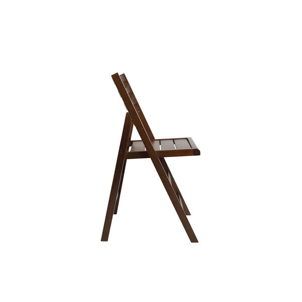 Mariabella Walnut Folding Chair, Set of Two, image 3