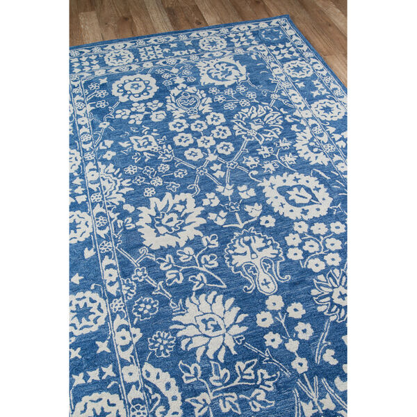 Cosette Oriental Blue Rectangular: 9 Ft. 6 In. x 13 Ft. 6 In. Rug, image 3