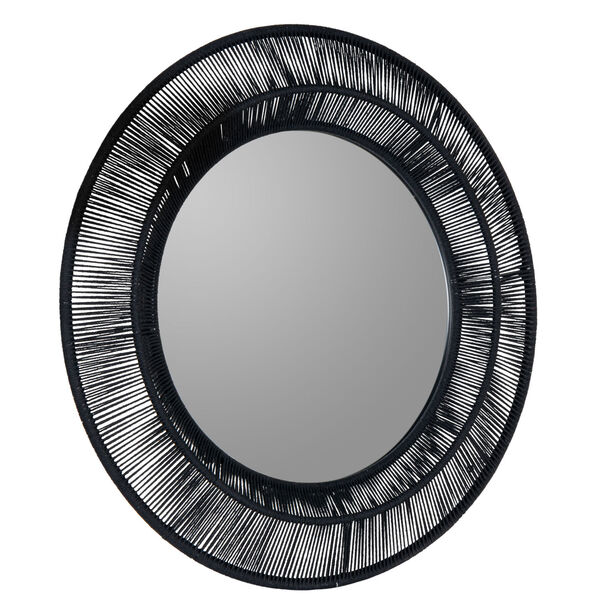 Garrison Black 36 x 36-Inch Wall Mirror, image 3