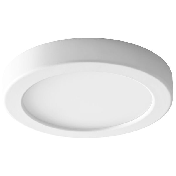 Elite White Seven-Inch LED Flush Mount, image 1