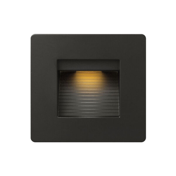 Luna Satin Black 5-Inch 3000K LED Deck Light, image 1