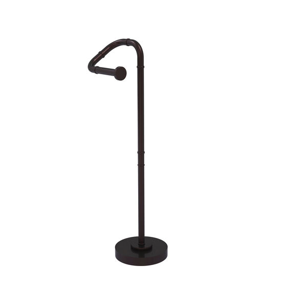 Remi Antique Bronze Eight-Inch Free Standing Toilet Tissue Stand, image 1