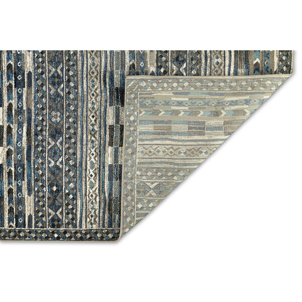 Ashford Tribal Cool Blue Rectangular: 1 Ft. 11 In. x 7 Ft. 6 In. Area Rug, image 5