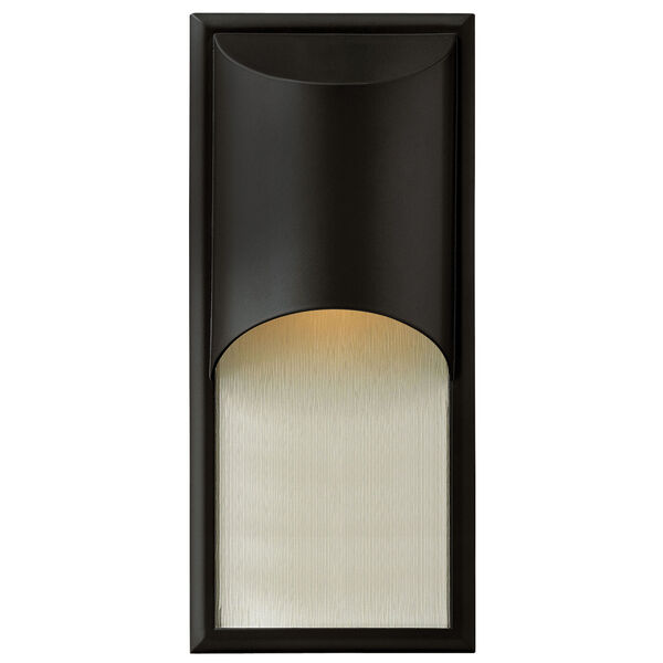 Cascade Satin Black One-Light LED Outdoor Wall Light, image 1