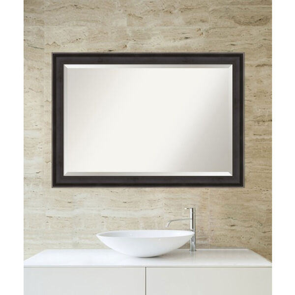 Allure Charcoal Bathroom Wall Mirror, image 4