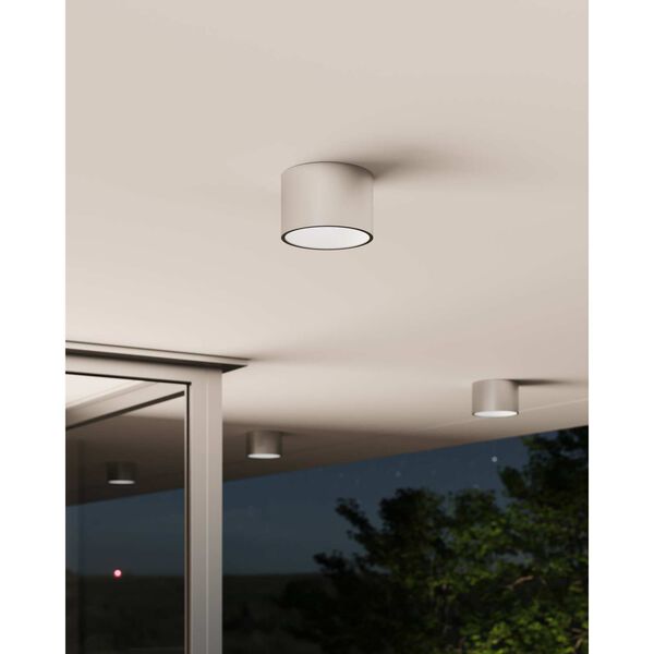 Ilios Dove Gray 6-Inch LED Flush Mount, image 3