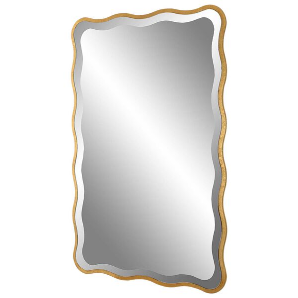 Aneta Gold Scalloped 24 x 36-Inch Wall Mirror, image 4
