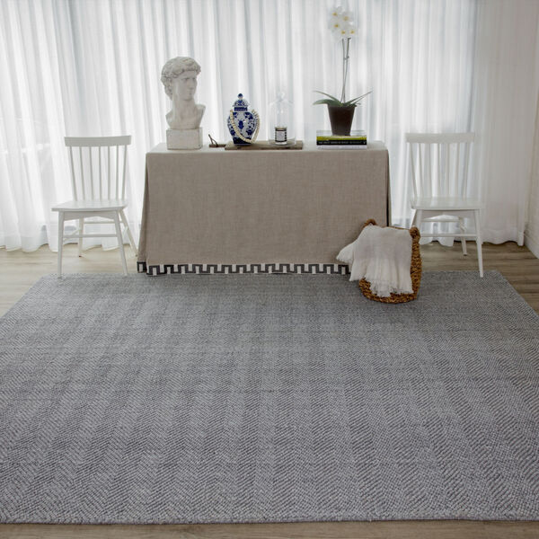 Ledgebrook Gray Rectangular: 8 Ft. 9 In. x 11 Ft. 9 In. Rug, image 2
