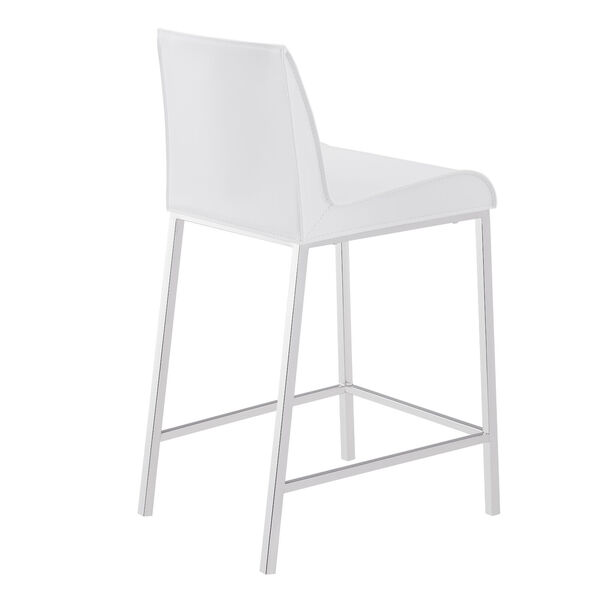 Cam White 17-Inch Counter Stool, Set of 2, image 4