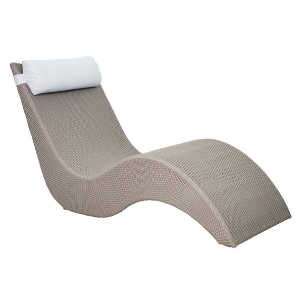Archipelago Atlantis In-Pool Chaise in Light Gray, Set of Two, image 1