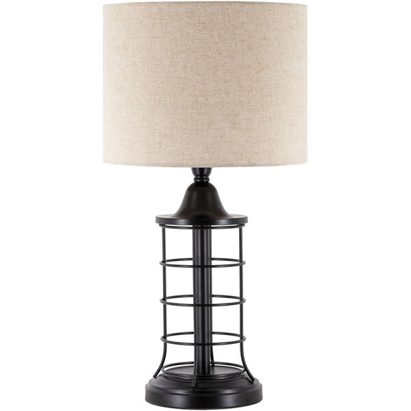 Sekforde Black One-Light Table Lamp, image 1