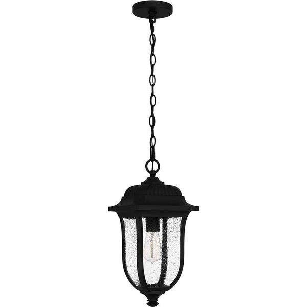 Mulberry Matte Black One-Light Outdoor Pendant, image 3
