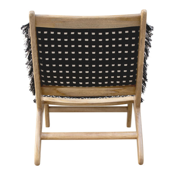 Williamsburg Black and Natural Accent Chair, image 5