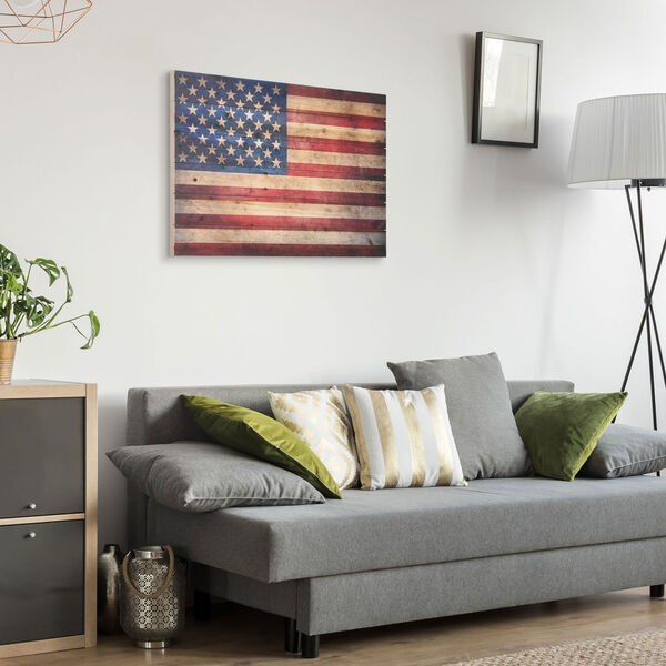 American Dream 2 Digital Print on Solid Wood Wall Art, image 4