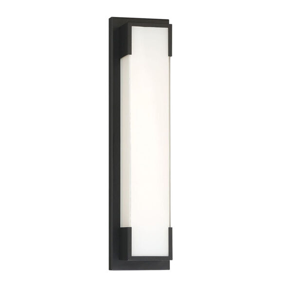 Thornhill Black 20-Inch LED Outdoor Wall Mount, image 1