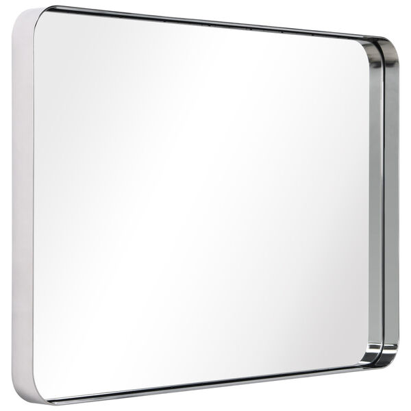 Silver 24 x 36-Inch Rectangle Wall Mirror, image 4