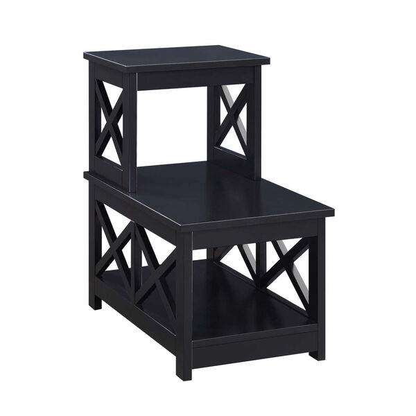 Oxford Black 24-Inch Chairside End Table, image 3