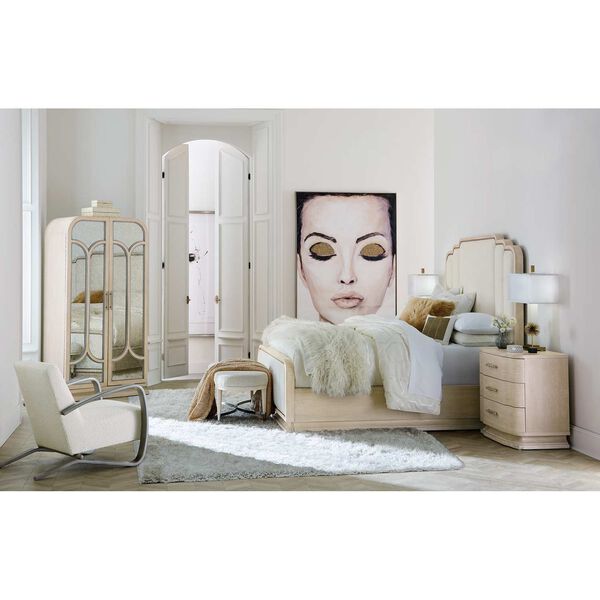Nouveau Chic Sandstone Nightstand, image 3