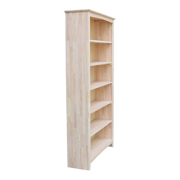 Shaker Natural 72-Inch Bookcase, image 3
