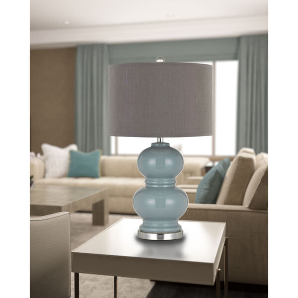Bergamo Slate Blue One-Light Table lamp, image 2