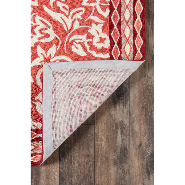 Under A Loggia Rokeby Road Red Rectangular: 8 Ft. x 10 Ft. Rug, image 6