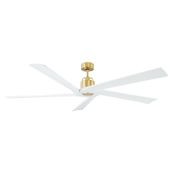 Aspen Burnished Brass 70-Inch Indoor Outdoor Ceiling Fan, image 1