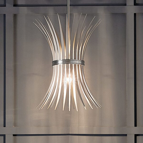 Homestead Greige and Brushed Nickel One-Light Pendant, image 4