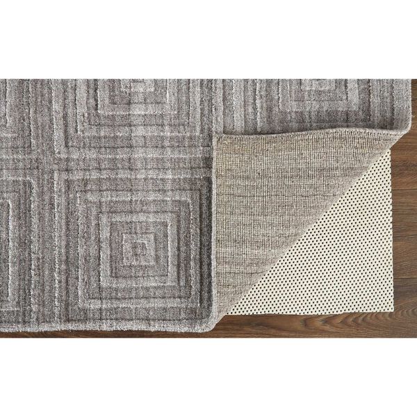 Redford Casual Gray Silver Rectangular 3 Ft. 6 In. x 5 Ft. 6 In. Area Rug, image 4