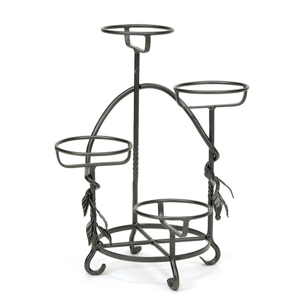 Wrought Iron Cascading Plant Stand, image 1