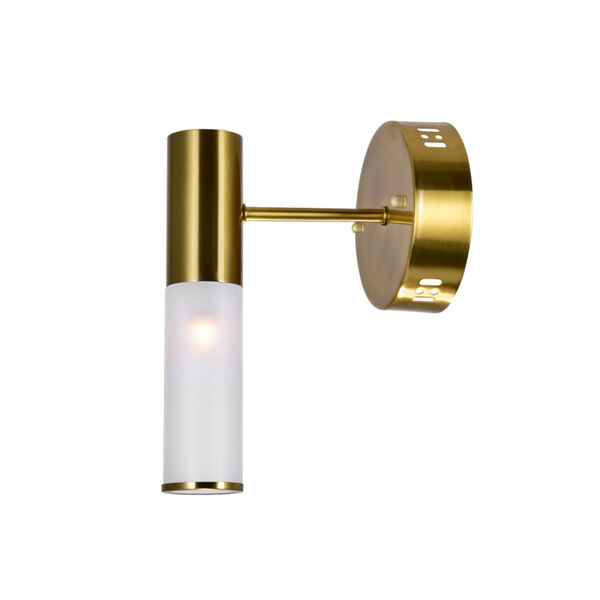 Pipes Brass LED Wall Sconce, image 3