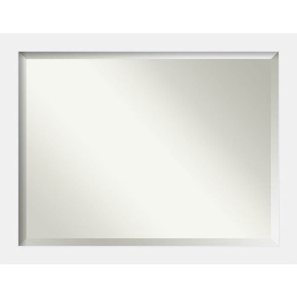 Corvino White 45 x 35 In. Wall Mirror, image 1