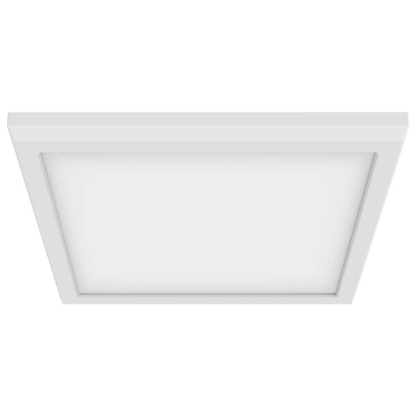 Blink Pro White Nine-Inch Integrated LED Square Flush Mount, image 1