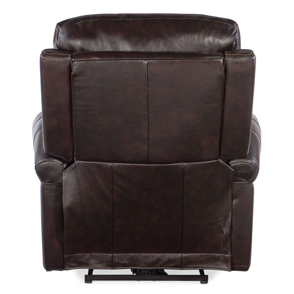 Eisley Rich Brown Power Recliner with Power Headrest and Lumbar, image 2
