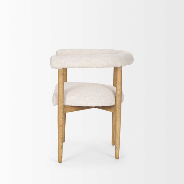 Arden Medium Brown Wood Dining Chair, image 3