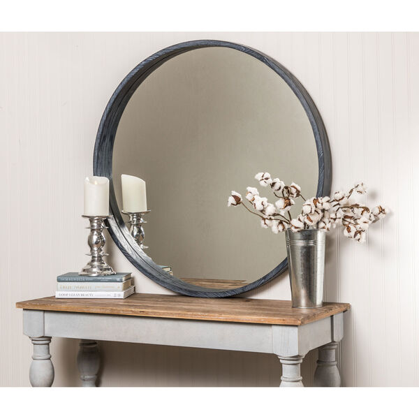 Parson Gray Round Mirror, image 1