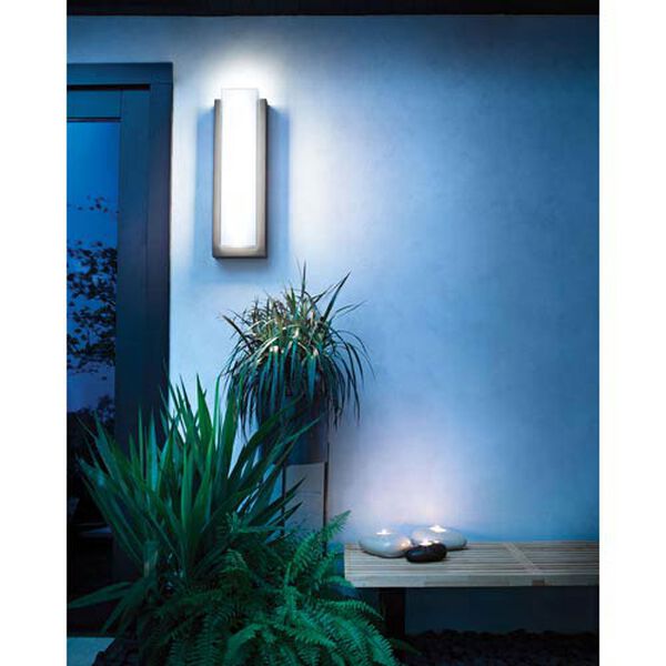 Grayson Architectural Bronze Two-Light Outdoor LED Tall Wall Mount, image 2
