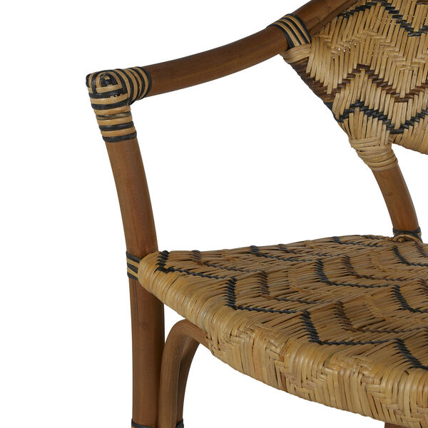Emmett Natural and Black Dining Chair, image 6