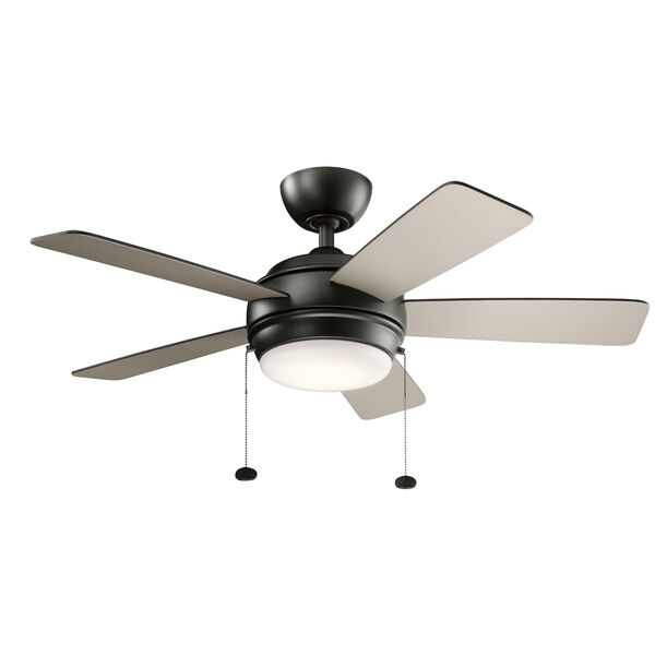 Starkk Satin Black 42-Inch LED Ceiling Fan, image 3
