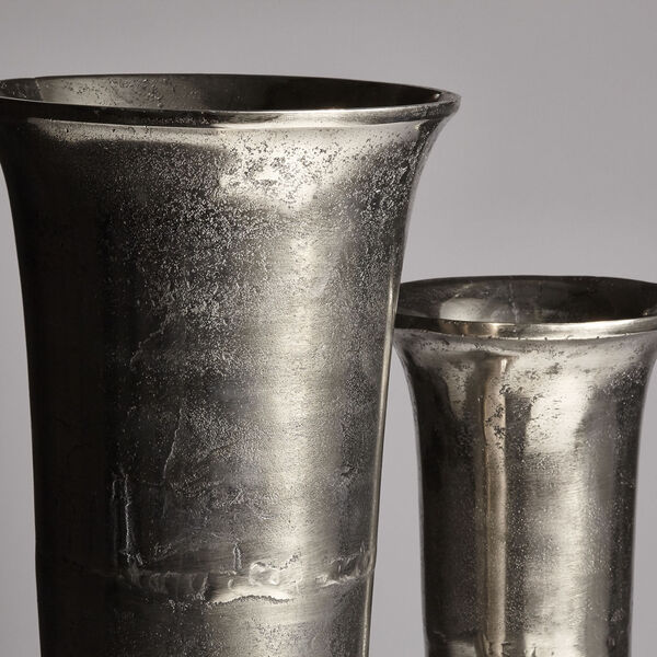 Raw Nickel Small Relic Vase, image 3