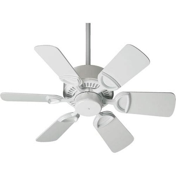 Estate White 30-Inch Ceiling Fan, image 1