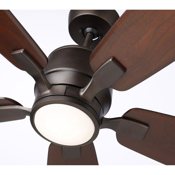 Oil Rubbed Bronze LED Blade Select Series Ion Eco Ceiling Fan, image 4