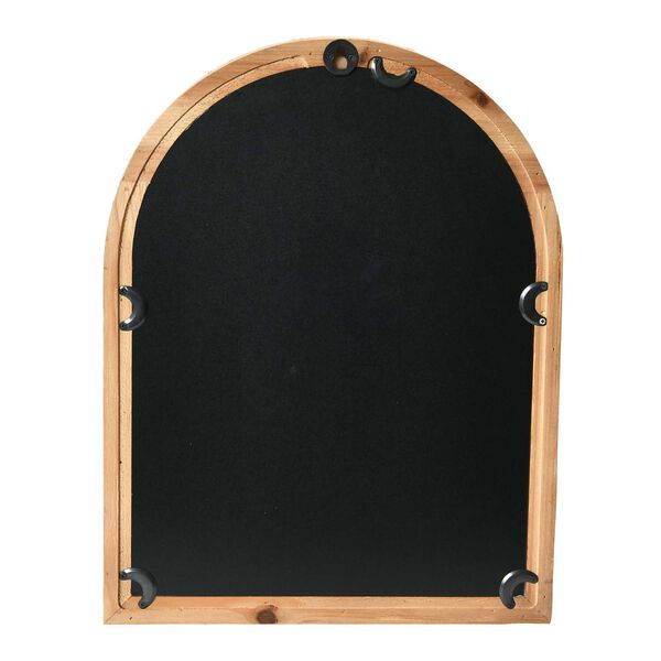 Natural Wood Framed 14 x 17-Inch Wall Mirror, image 3